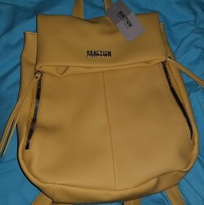 Mini yellow Kenneth Cole backpack
